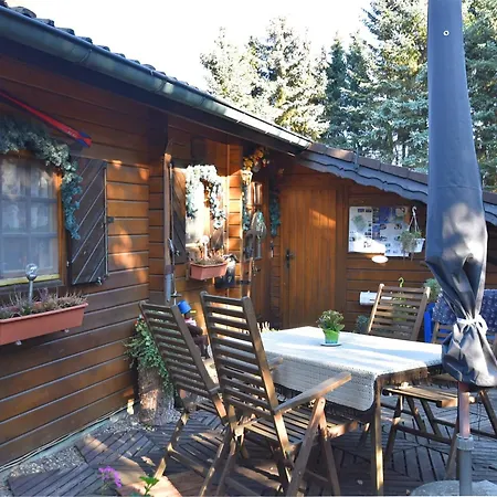 Detached Wooden House Near Bad Wildungen Semesterbostad
